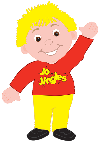 Jo waving